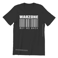 buy me back men tshirts cod warzone game retro tops cotton men t shirts funny high quality fathers day