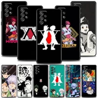 anime hunter x hunters phone case for samsung galaxy a72 a52 a42 a32 a22 a21s a02s a12 a02 a51 a71 a41 a31 a11 a01 silicone case