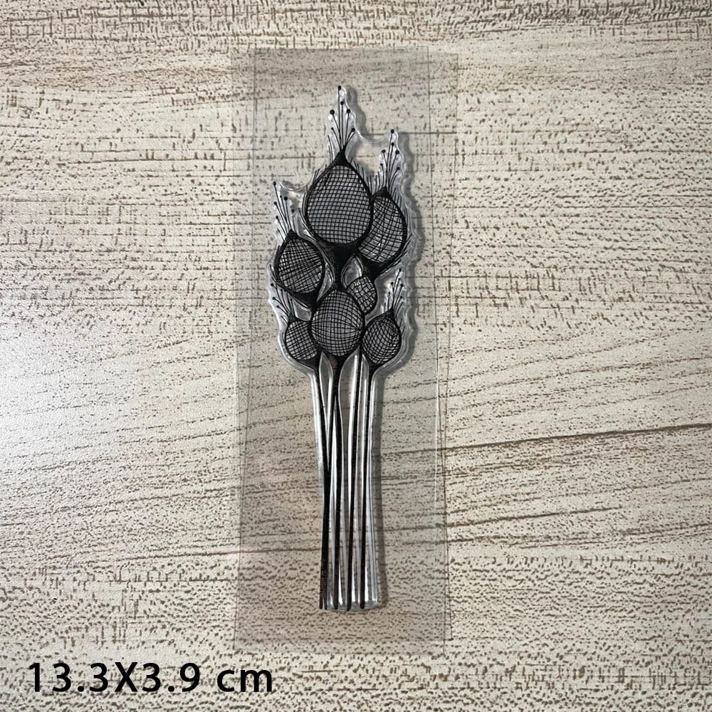 

New Arrival Plants Tree Clear Stamps for DIY Scrapbooking Card Transparent Silicone Stamp Making Photo Album Crafts Decoration