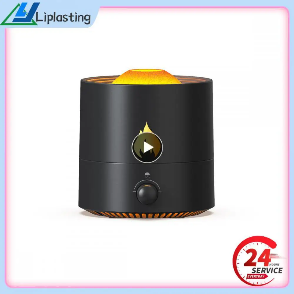 

Ultrasonic Air Humidifier Light Tone Operation Large Water Tank Capacity Simulation Flame Fragrance Machine 5v 230g Ultrasonic