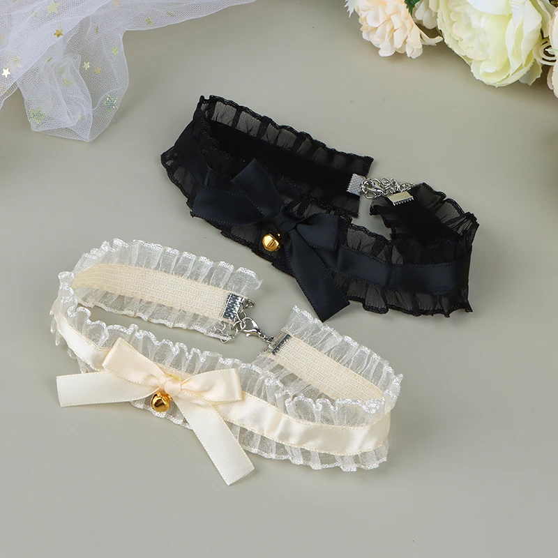 Бархатные кружевные ожерелья-Чокеры для женщин и девушек ожерелья с милым