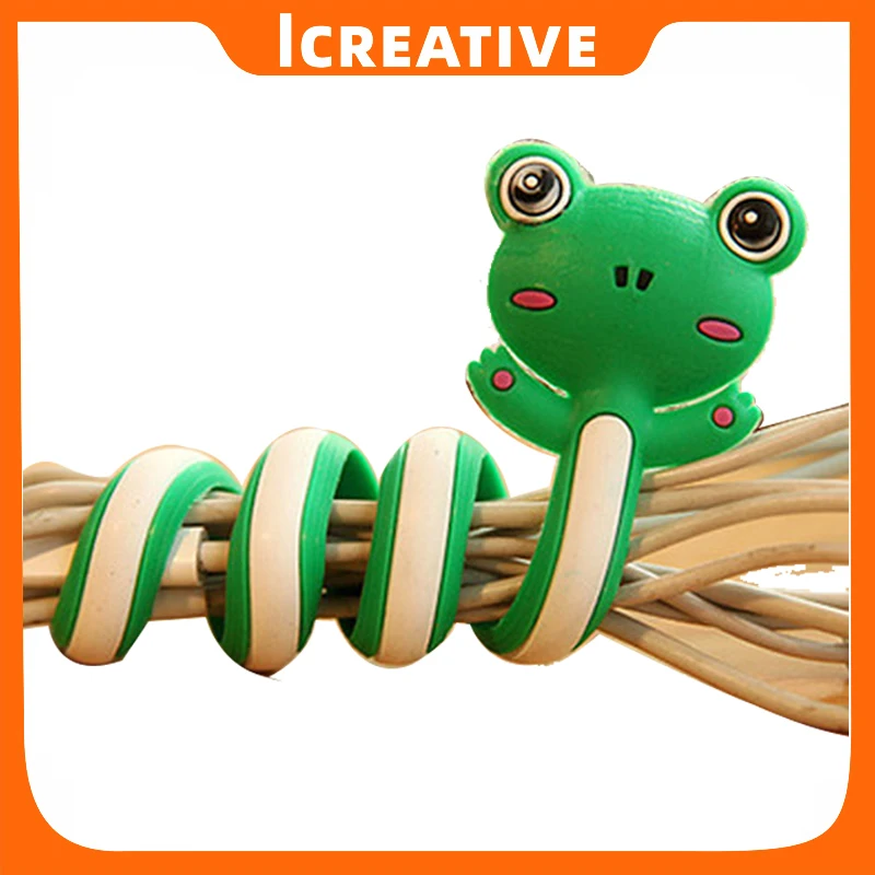 Мультяшные наушники Мышь Клавиатура кабель протектор провод шнур Органайзер