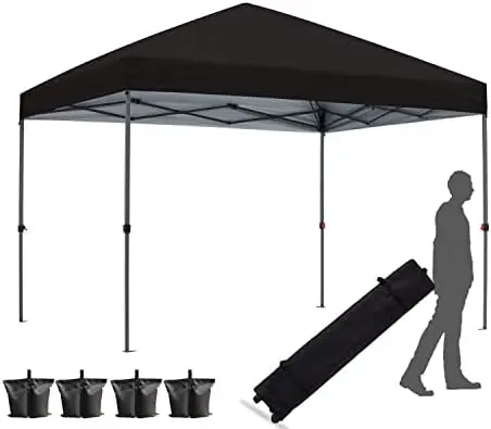 

Up Canopy Tent Outdoor Portable Easy Canopy Tent (10x10, Blue)