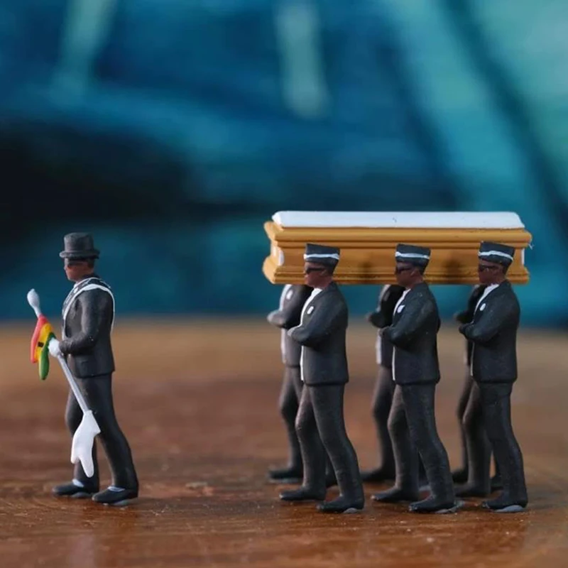 Косплей Гана танцующие палладеры гробы фигура танца погребальные танцевальные