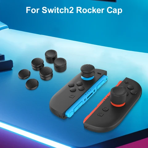 Силиконовые игровые колпачки для джойстиков APWIKOGER, 6 шт., для Switch 2