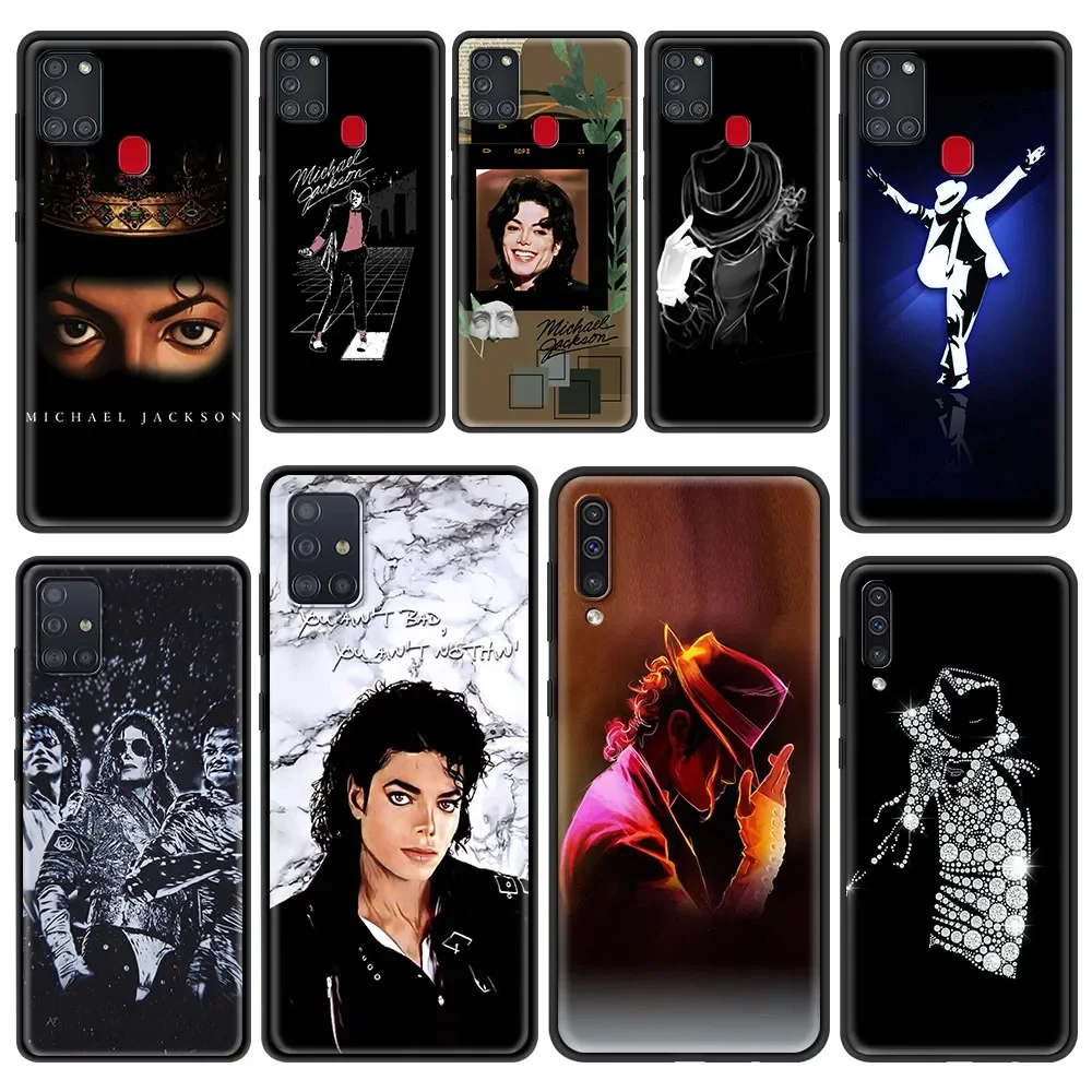 

TPU Case for Samsung Galaxy A32 A52 A72 4G A21S A51 A71 A12 A02S A21 EU A41 A31 5G Phone Coque Shell Michael Jackson