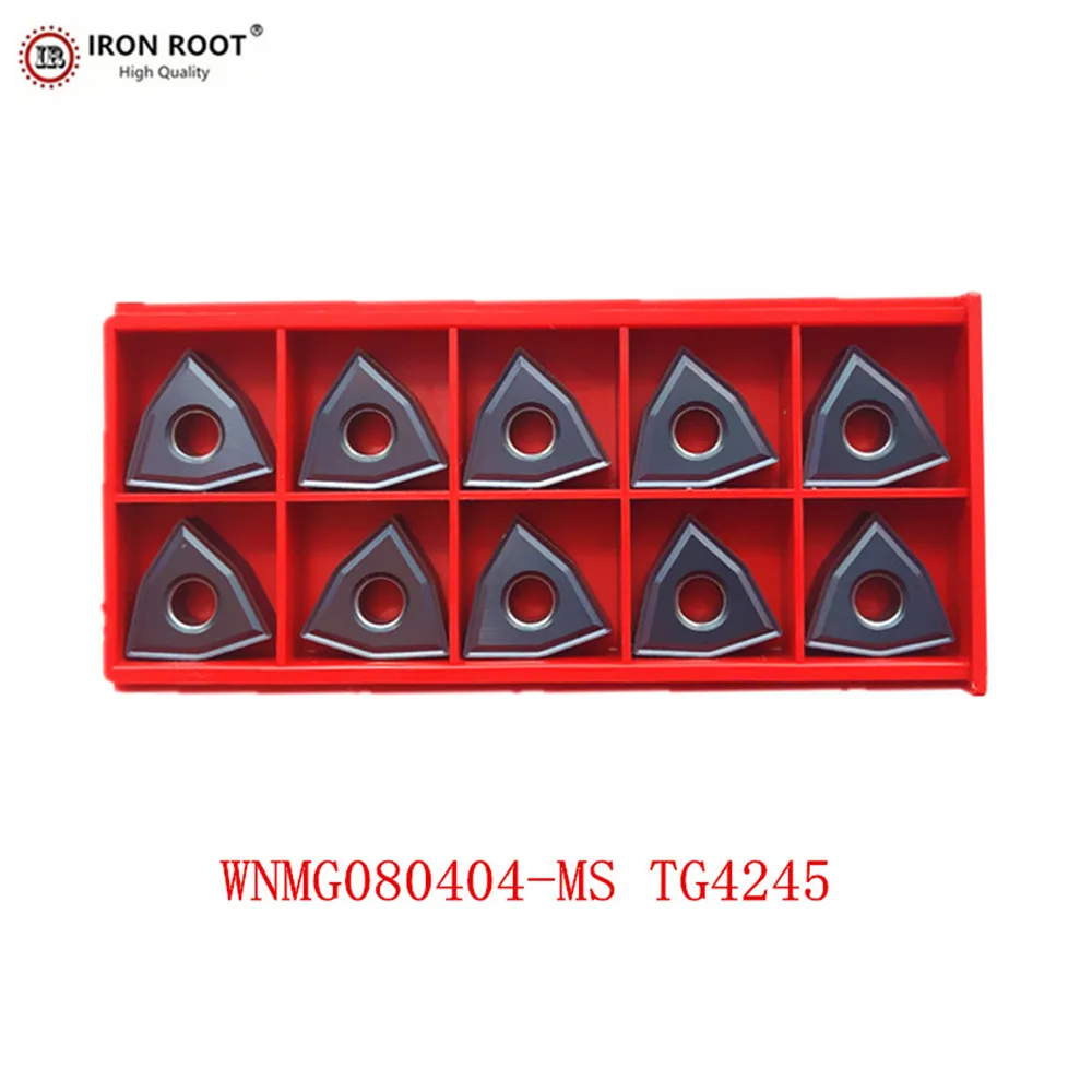 

IRON ROOT WNMG080404,WNMG080408,-MS ,-MA,HA,GS,TG1225 CNC Lathe Turning Tool Carbide Turning Insert For MWLNR Tool Holder