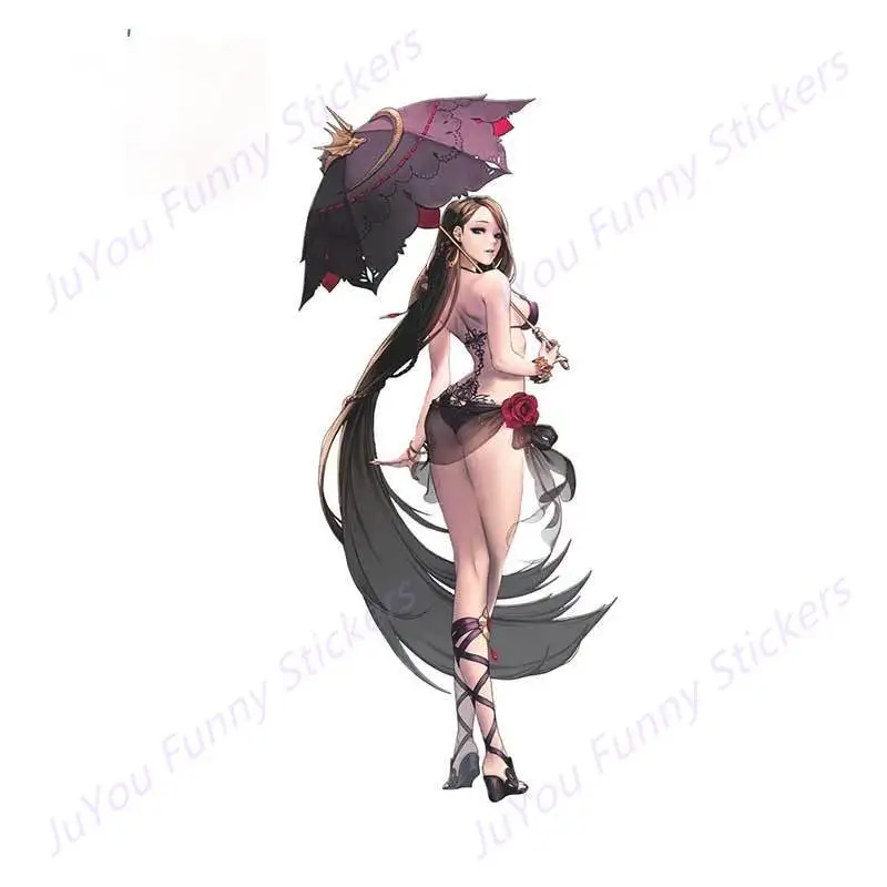 

JuYou Funny Stickers Exterior Accessories for Sexy Angle Girl Cartoon Anime Funny Car Stickers Fine Decal JDM Vinyl Wrap