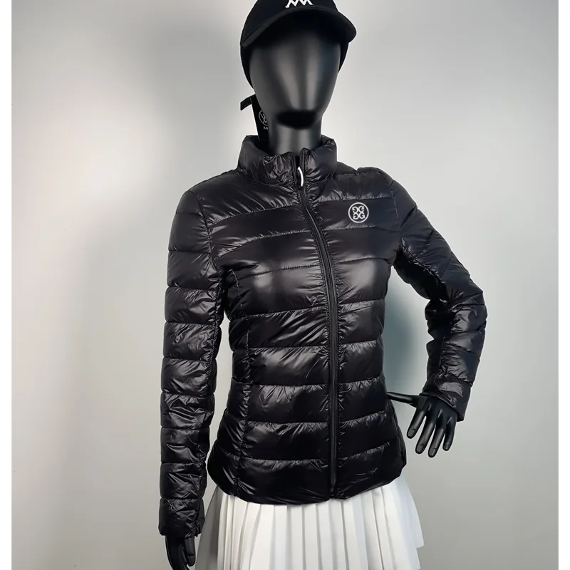 Winter Golf Clothing Women's Warm Down Jacket Slim And Lightweight Outdoor Sports Wind Proof Fashion High Quality Down Jacket