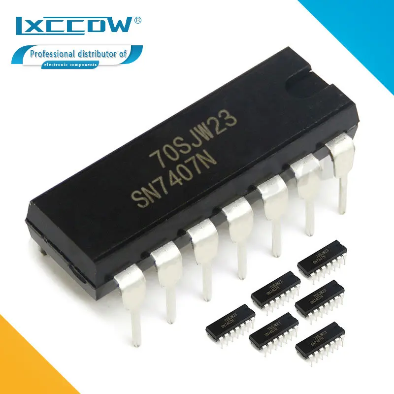 10 шт. SN7400N DIP-14 SN7400 DIP DIP14 SN7408N SN7408 SN7407N SN7407 SN7401N SN7402N SN7404N SN7406N SN7410N
