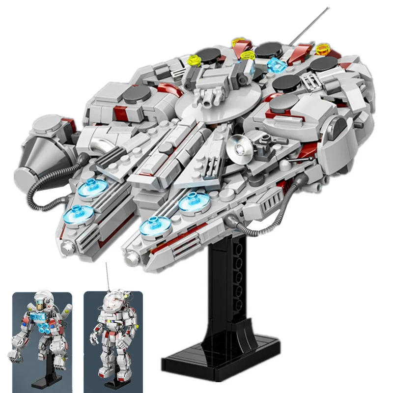 Miniso Disney Galaxy Space StarFighter Корабль Соколи-Космический корабль Битва StarShip Модель