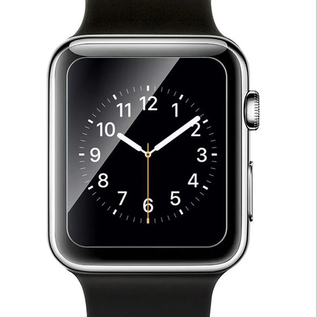 

Ultra Thin Protective Film Smude-resistant Shatter-proof Tempered Glass Watch 2019 Suitable for Apple 38mm, 42mm Transparent