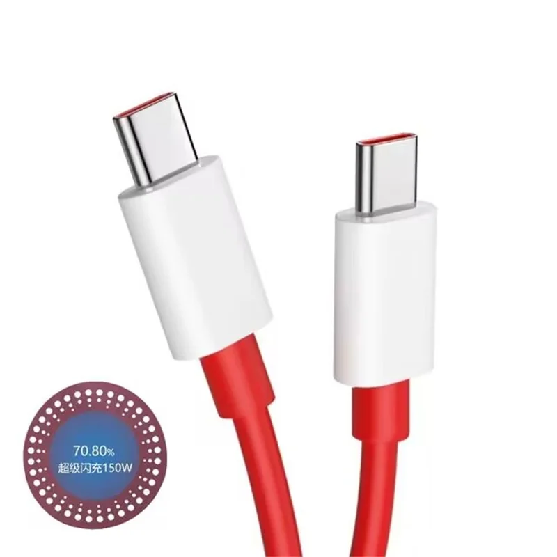 Оригинальный Кабель Supervooc Warp Charge Usb-c К Type-c Мощностью 150 Вт Для Быстрой Зарядки Oneplus