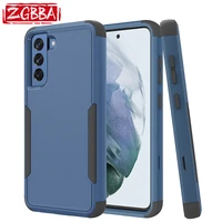 zgbba shockproof phone case for samsung galaxy s21 fe s22 plus ultra solid color cellphone back cover for galaxy s21plus s22plus