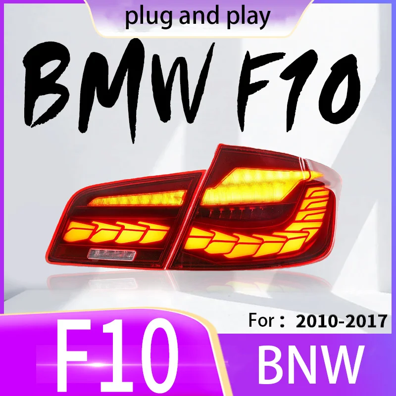 

For BMW F10 F18 2010-2017 5 Series M5 Rear Lamps DRL Signal Automotive Car Accessories LED Tail Lights Tail light assembly