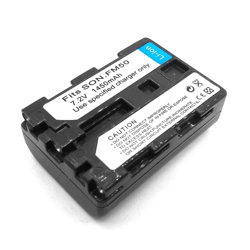 Аккумулятор для фотоаппарата Sony NP-FM51 NP-FM30 NP-FM55H DCR-PC101 aa100 DCR-PC103 Series FM50 1800mAh