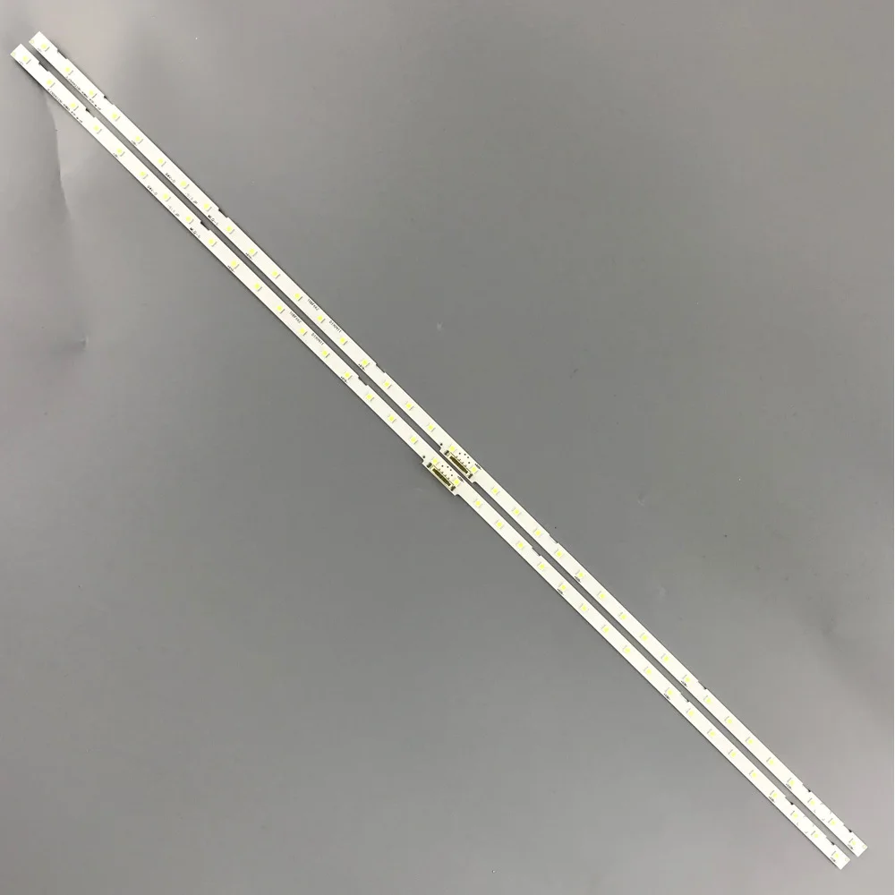 

LED strip For Samsung AOT_50_NU7100F_2X38_3030C BN96-45952A BN96-45962A V8N1-500SM0-R0 UE50NU7100 UE50NU7020 50NU7400 UN5