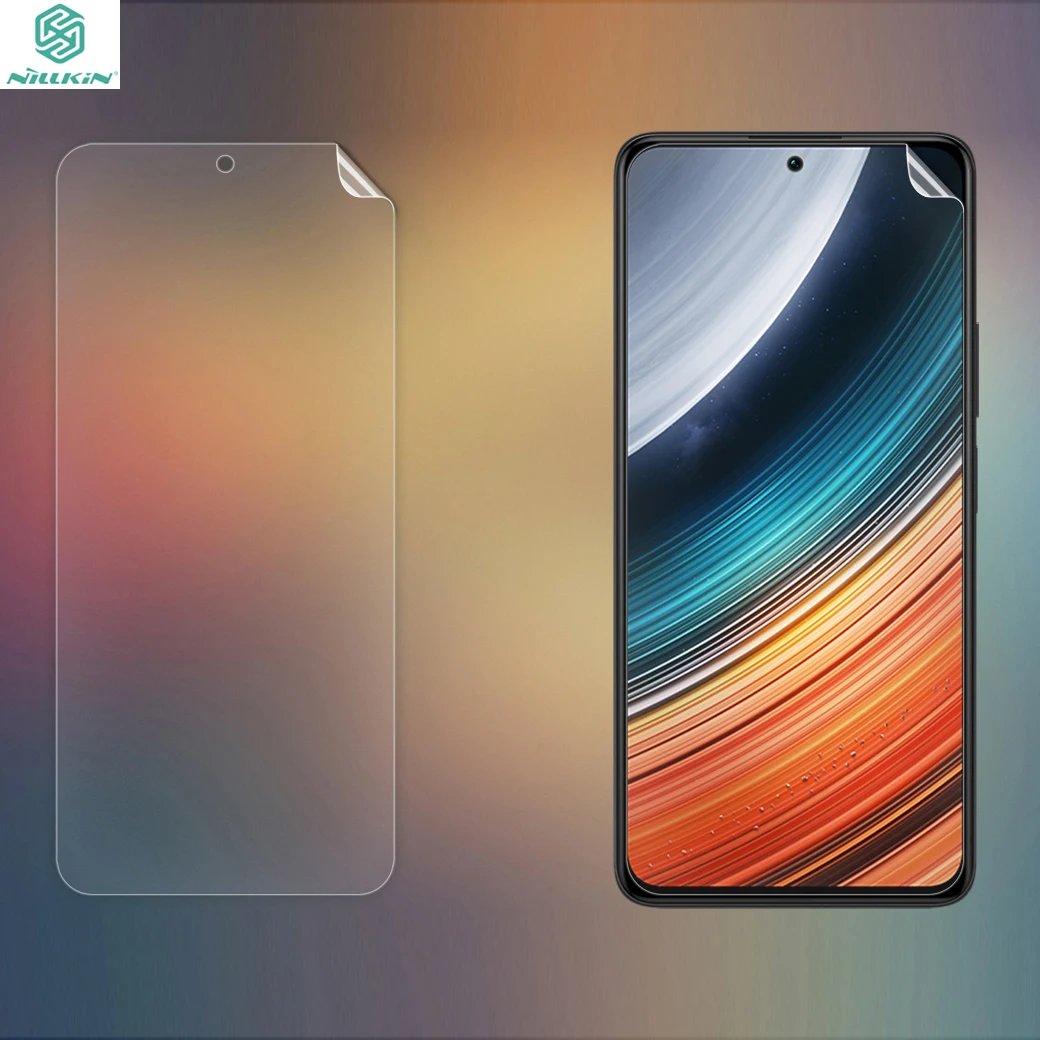 

Антибликовая пленка для Xiaomi Redmi K40S, матовая защитная пленка против отпечатков пальцев, Мягкая матовая пленка из поликарбоната, прозрачный э...