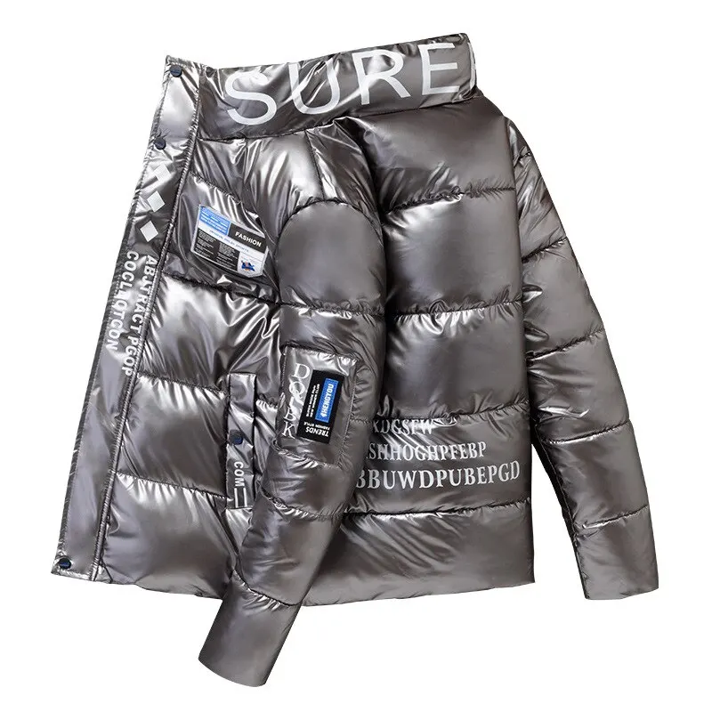 

Мужская зимняя ветрозащитная куртка, плотное пальто с капюшоном, военное теплое ветрозащитное пальто в каратах с цепочкой, однотонное повс...