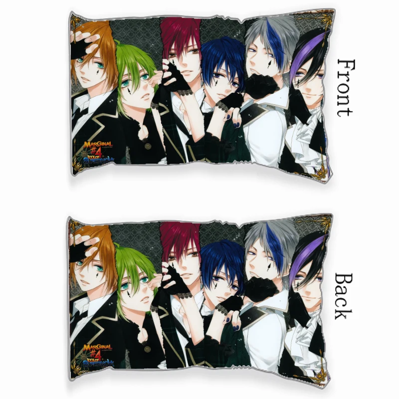 

Anime Dakimakura Pillow Case MARGINAL #4 The Animation Nomura R L Cover 60x40cm Home Decoration Pillowcases Printed