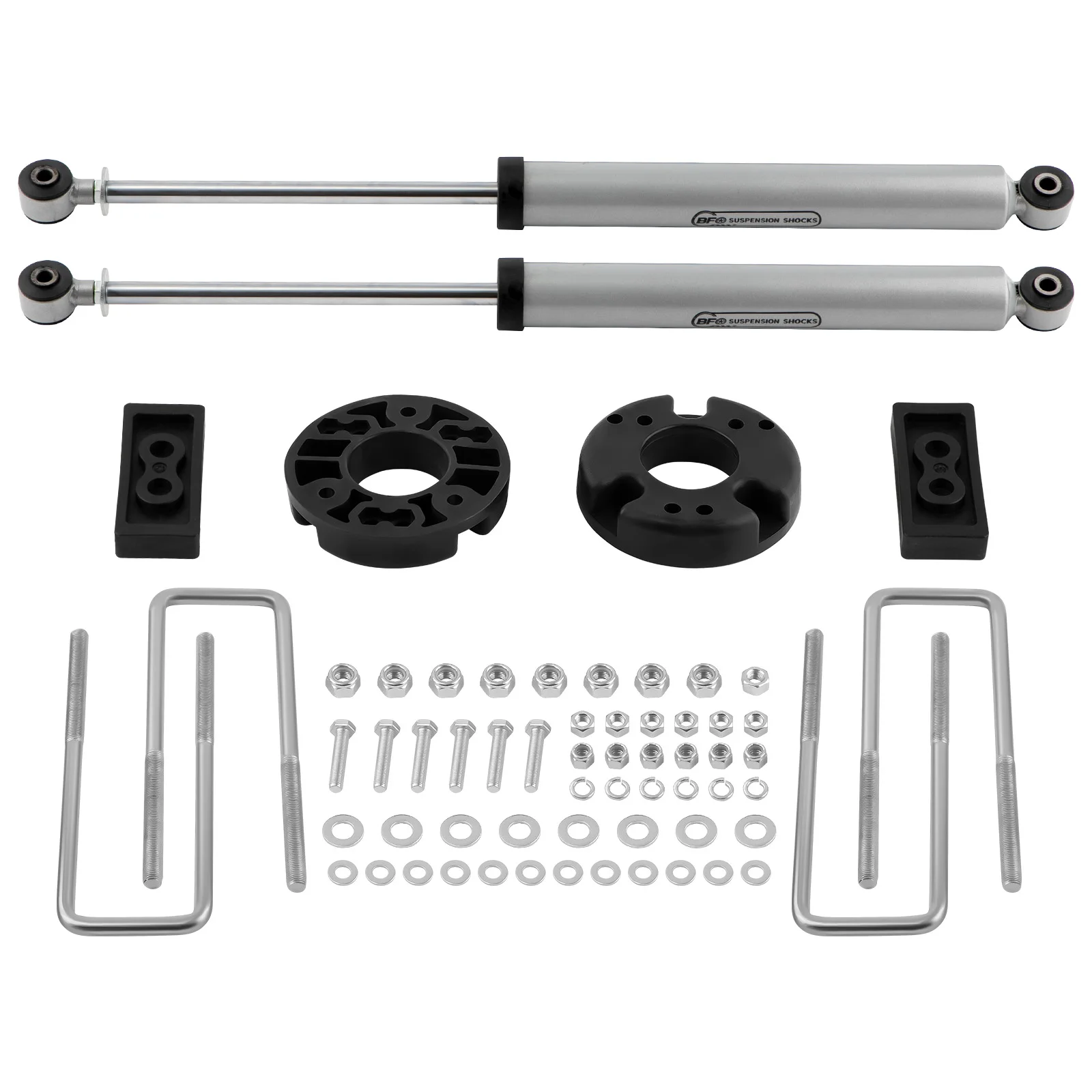 Комплект подъемника 2 дюйма с рычагами управления и ударниками для Ford F150 2009-2020