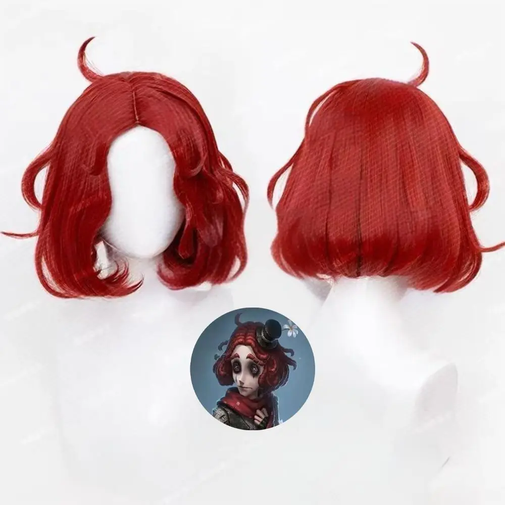 Фото Парик для косплея Identity V: Чирлидерша и Плачущий Клоун Лили - Реалистичная имитация кожи головы, парик для аниме-игр №1