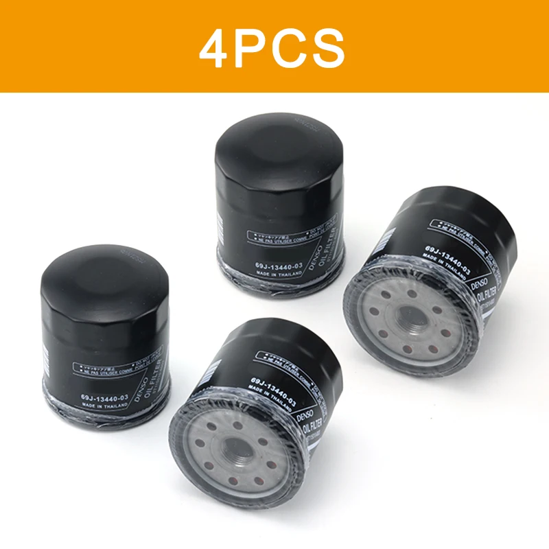 

4 Шт. 69J-13440-04 Масляный Фильтр Для Двигателей 1.8 Л — Совместим С Моделями 1800 1.8TFX FZR FZS FX-SVHO GP1800R FSH 250 AR...