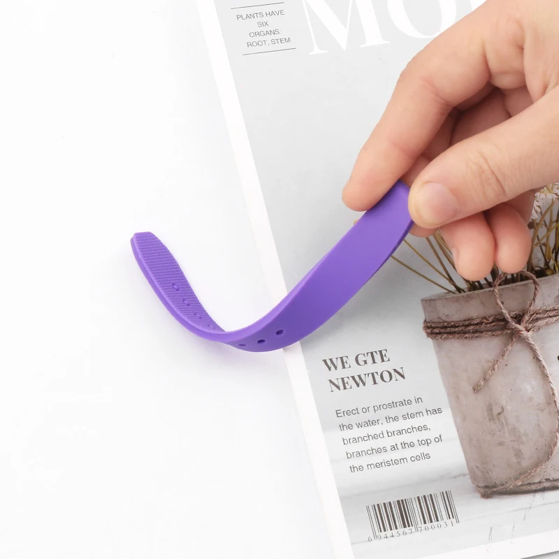 14mm silicone strap watch accessories outdoor waterproof sports rubber watch strap women's wristband buckle watchband