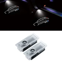 2 pieceset car door logo projector laser light led hd warning ghost welcome lamp for bmw e53 e70 f15 g05 x5 auto accessories