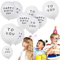 latex round balloon white decor balloons latex balloons set white air helium balloon kids birthday party decoration