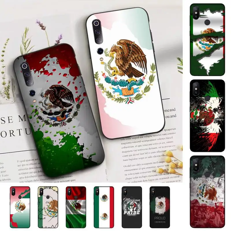 

Mexico Flag Phone Case for Xiaomi mi 5 6 8 9 10 lite pro SE Mix 2s 3 F1 Max2 3