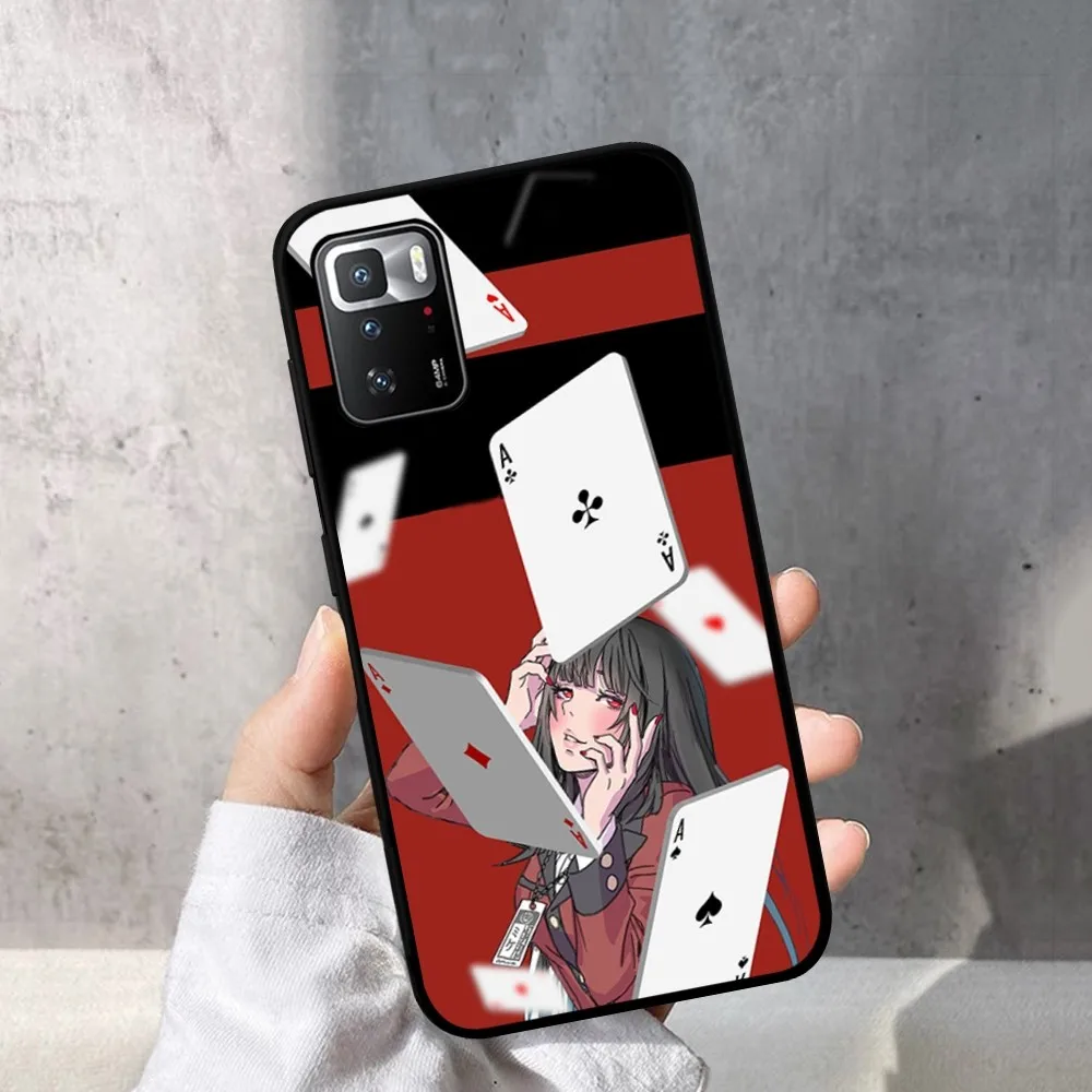 Чехол для телефона Kakegurui Jabami Yumeko Redmi Note 4 X 5 A 6 7 8 T 9 9S 10 11 11S 11Epro Poco M3 pro