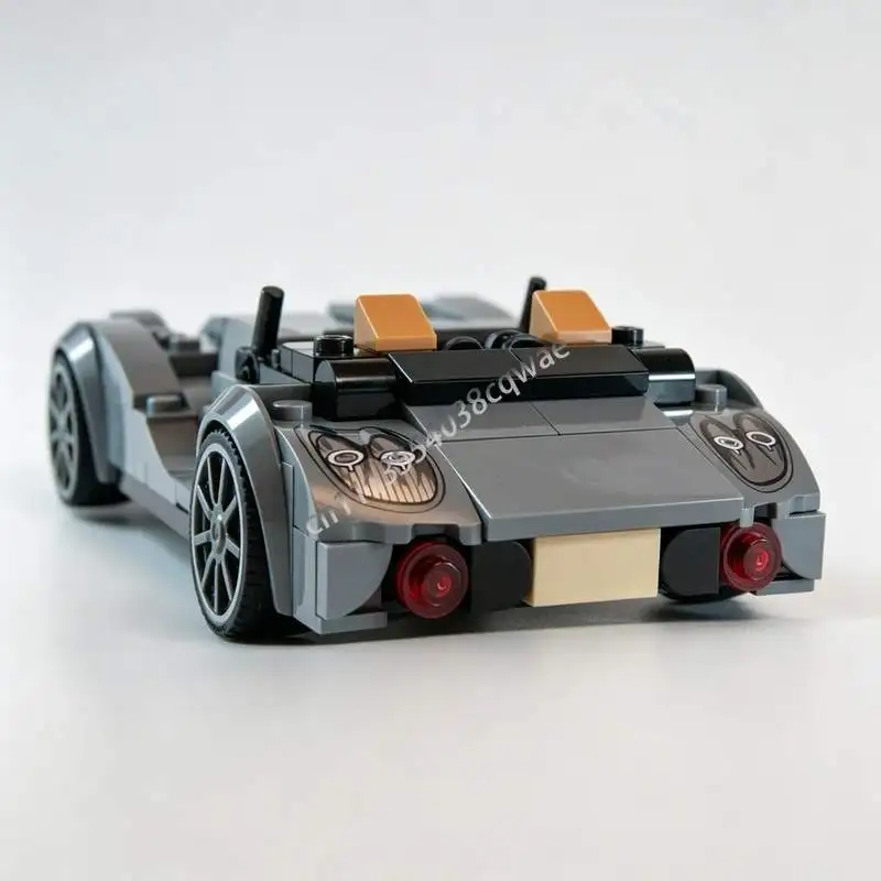 Фото Набор для сборки гоночного автомобиля Morgan Supersport (210 деталей), модель MOC, конструктор-головоломка, популярный коллекционный подарок №4