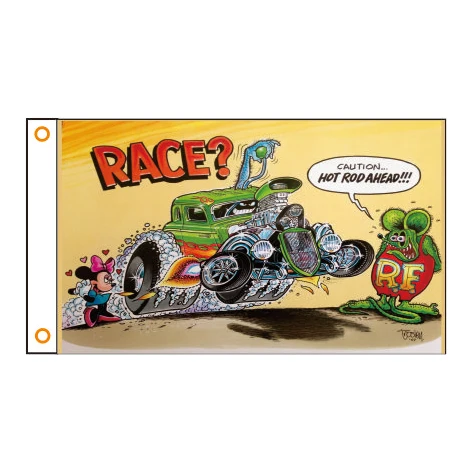 

90x150cm Rat fink choppers flag for decoration