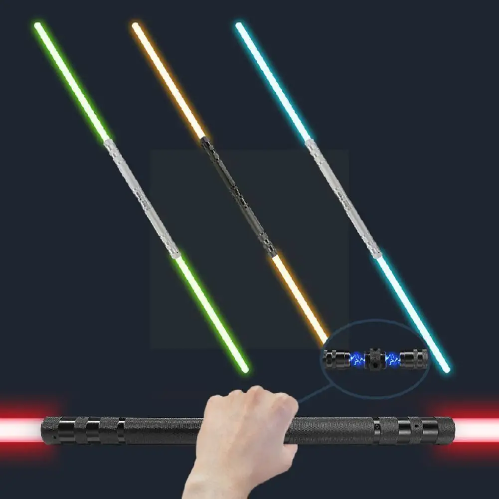 

2022 Metal Lightsaber Led Flashing Stick Hitting Sound Children's Toy Toy Light Toys Grip Alloy Gifts Model Effect Colorful Q4z5