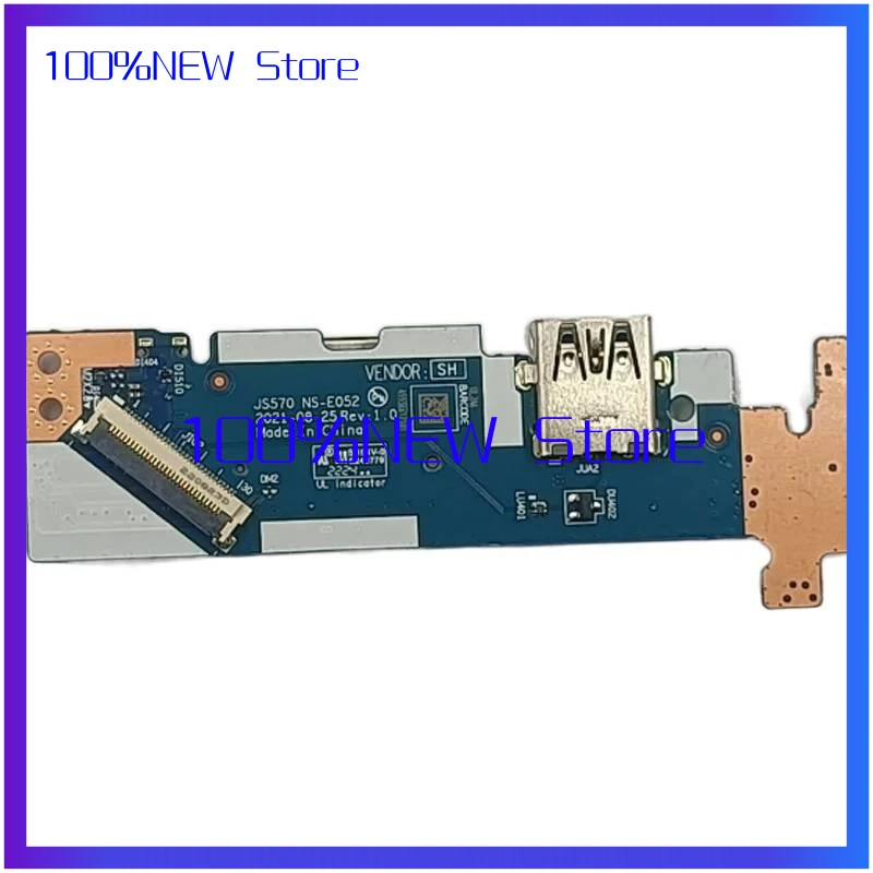 Фото Новый оригинальный NS-E542 NS-E332 для IdeaPad 15ALC7, плата переключения USB, кнопка питания 5C50S25328 NS-E052 NS-E792 №4