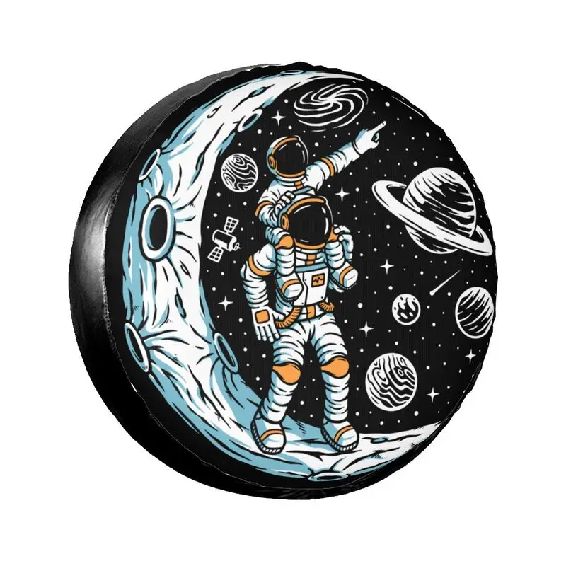 

Стандартная сумка для защиты автомобильных шин с астронавтом, универсальный размер