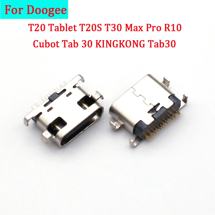 1-5 шт. USB-порт для зарядки планшета Doogee T20 T20S T30 Max Pro R10 Cubot Tab 30 KINGKONG Tab30 разъем