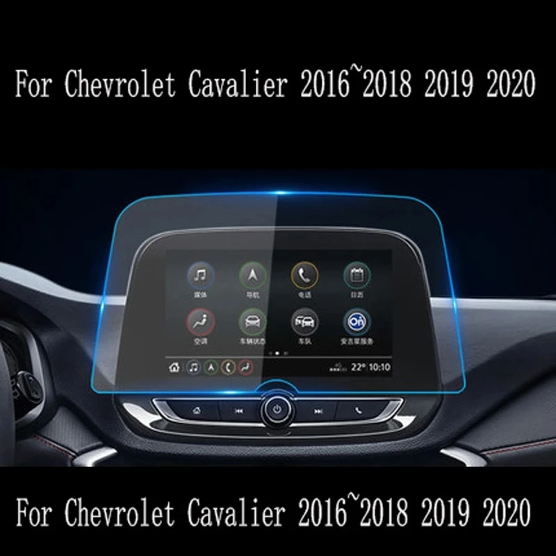 

Защитная пленка для экрана навигатора автомобиля, наклейка, аксессуары для Chevrolet Cavalier 2016 ~ 2018 2019 2020 Tracker 2020 ~ 2021 Onix 2021