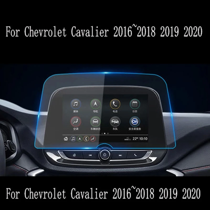 

For Chevrolet Cavalier 2016~2018 2019 2020 Tracker 2020~2021 Onix 2021 Car Navigation Screen Protector Film Sticker Accessories