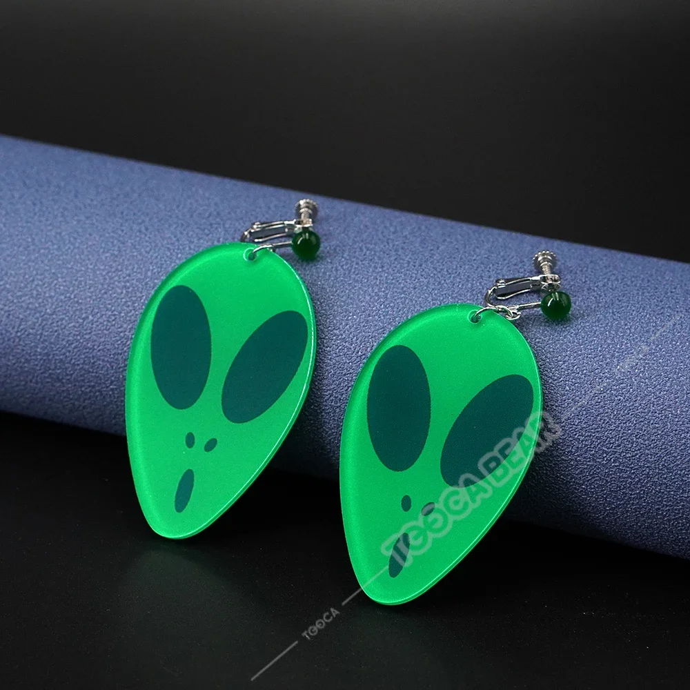 Аниме Dandadan Momo Ayase серьги зажимы для ушей аксессуары косплея опора ожерелье