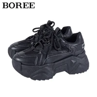 fashion women shoes casual platform sneakers white vulcanize shoes breathable running shoes for women comfortable wedge sneakers