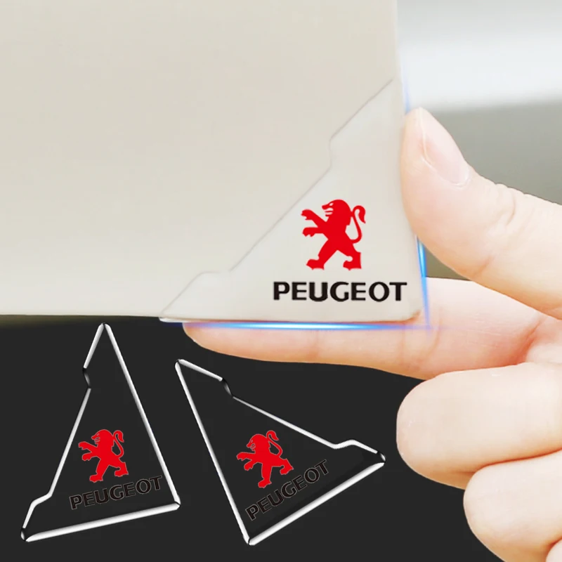 

Car Door Corner Cover Bumper Anti-Scratch Protector for Peugeot 206 207 208 307 308 3008 508 407 5008 Rcz Rifter Accessories