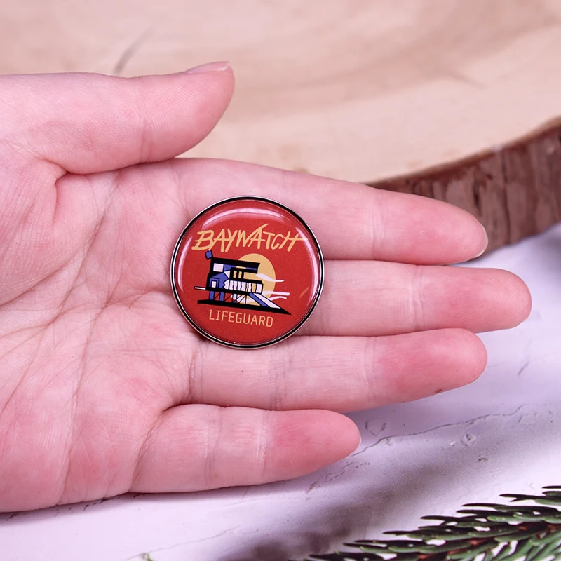 Значок с логотипом в стиле ретро вдохновленная ТВ-серией брошь модное украшение