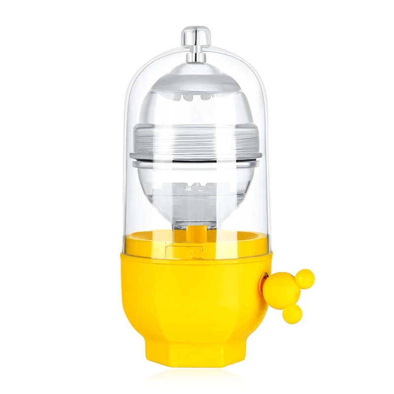 

Egg Scrambler Hand Egg Shaker Mixer Food Grade Material Yolk & Egg White Mix Manual Gadgets Convenient Golden Egg Makers