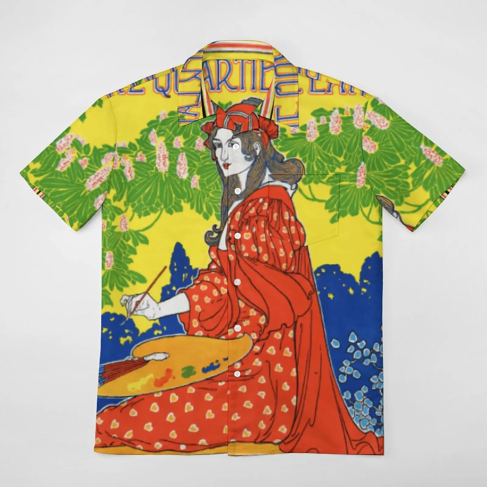 

Vintage Advertising Poster France T-shirts Premium Pantdress Vintage A Short Sleeved Shirt Beach USA Size