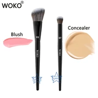 pro 93 blush brush face contour powder blush brush pro 57 professional synthetic hair cream concealer blending makeup tool
