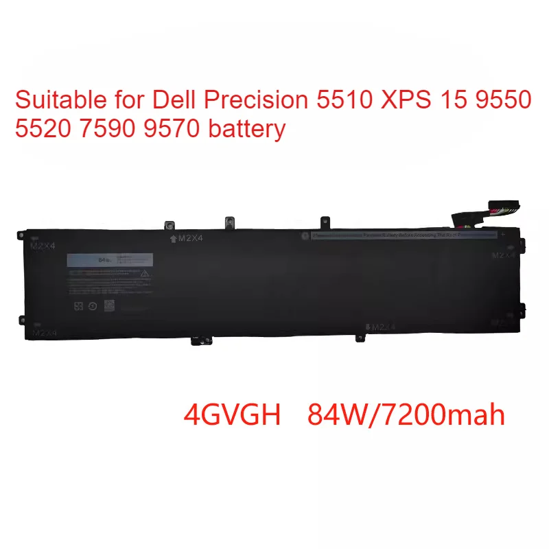 6GTPY 4gvgh Аккумулятор для ноутбука Dell XPS 15 9560 9570 Inspiron 7591 P56F001 5510 5520 M5520 M5510 Замена Vostro 7500