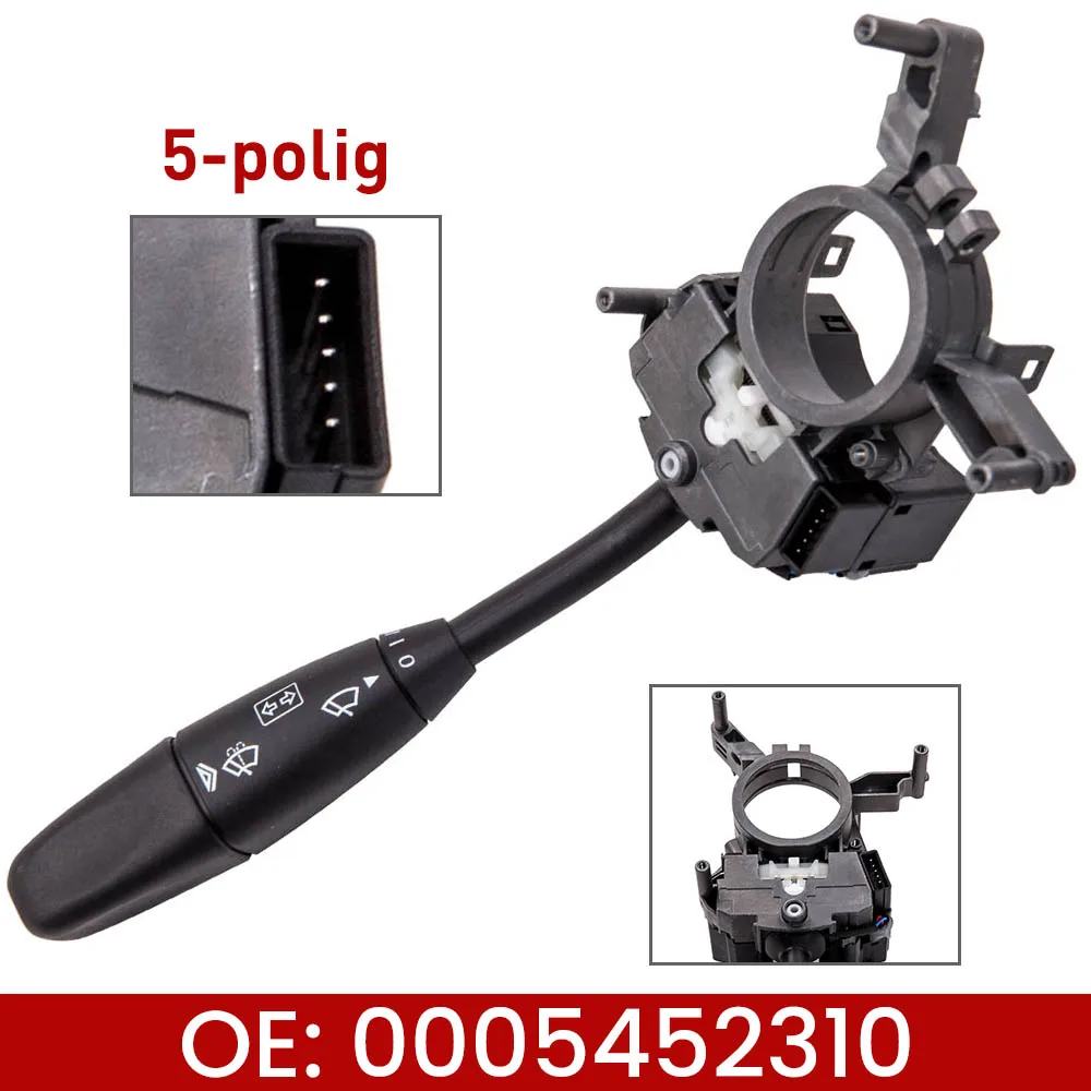 

5-контактный поворотный переключатель для Mercedes-Benz CL500 S430S500 2000-2002 0005452310 для Benz C-Class C32 C230 A 000 545 23 10