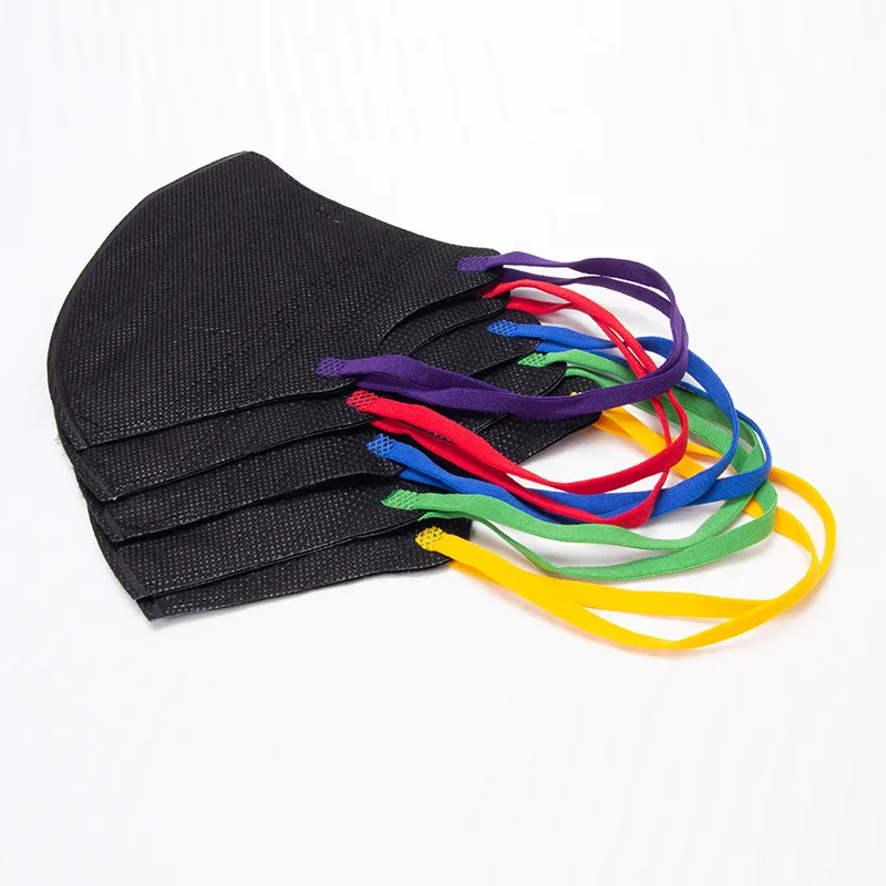 

3D стерео маска, 3D модель для взрослых, товары для личной гигиены, фильтр, Нетканая ткань, мягкая, 10 шт., количество, 5 3D противопылевые пакеты 5 цветов